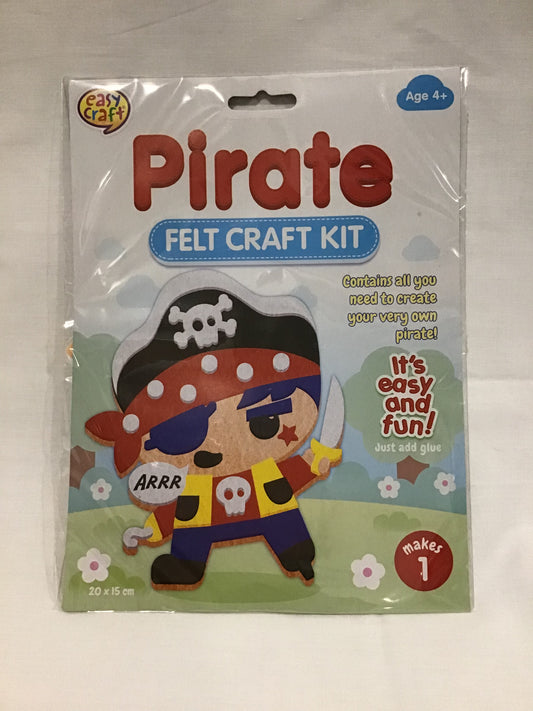 Felt Craft Kit - Pirate - Makes 1
