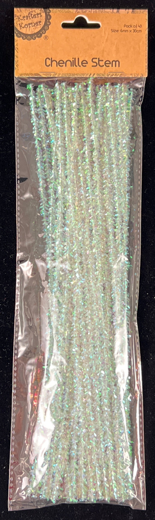 Pipe Cleaners - Metallic Iridescent - Pack of 40