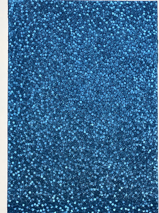 Specialty Paper 3 x Handmade A4 Blue Pearl Peeble Embossed Paper