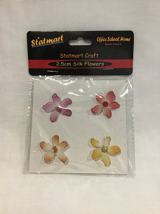 Silk Flowers - 4 Colours