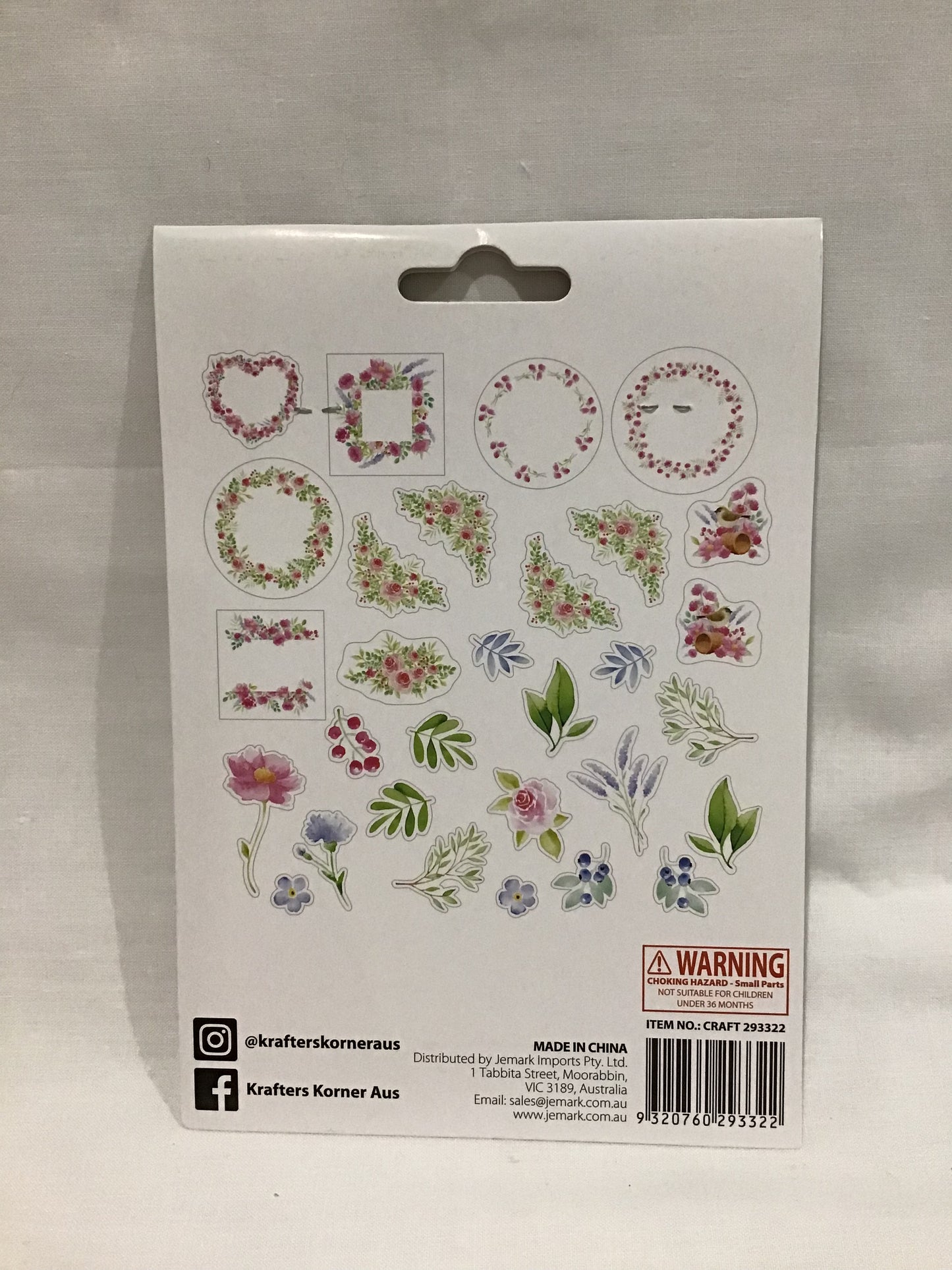 Printed Vellum Shapes - Design #1 - 30 pk