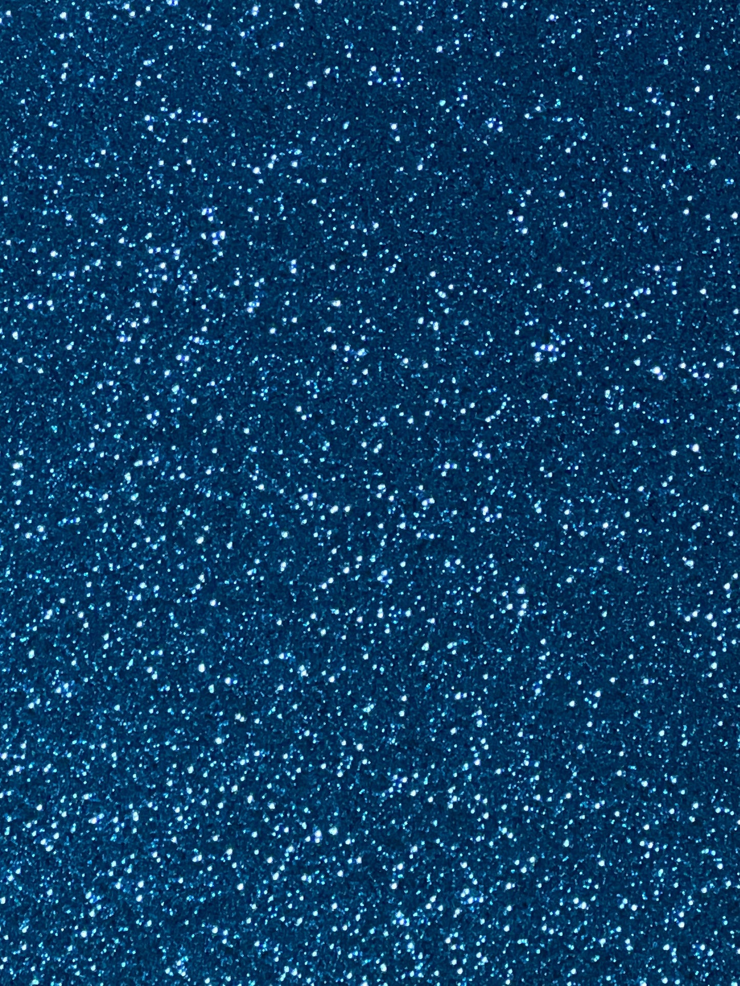 Craft Foam Glitter Cyan - Size Approx 29.5cm x 21cm - Thickness 2mm