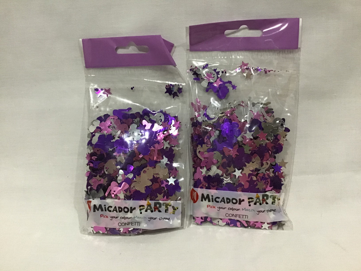 Party Confetti/Scatters - 2x Fairy theme - 44g