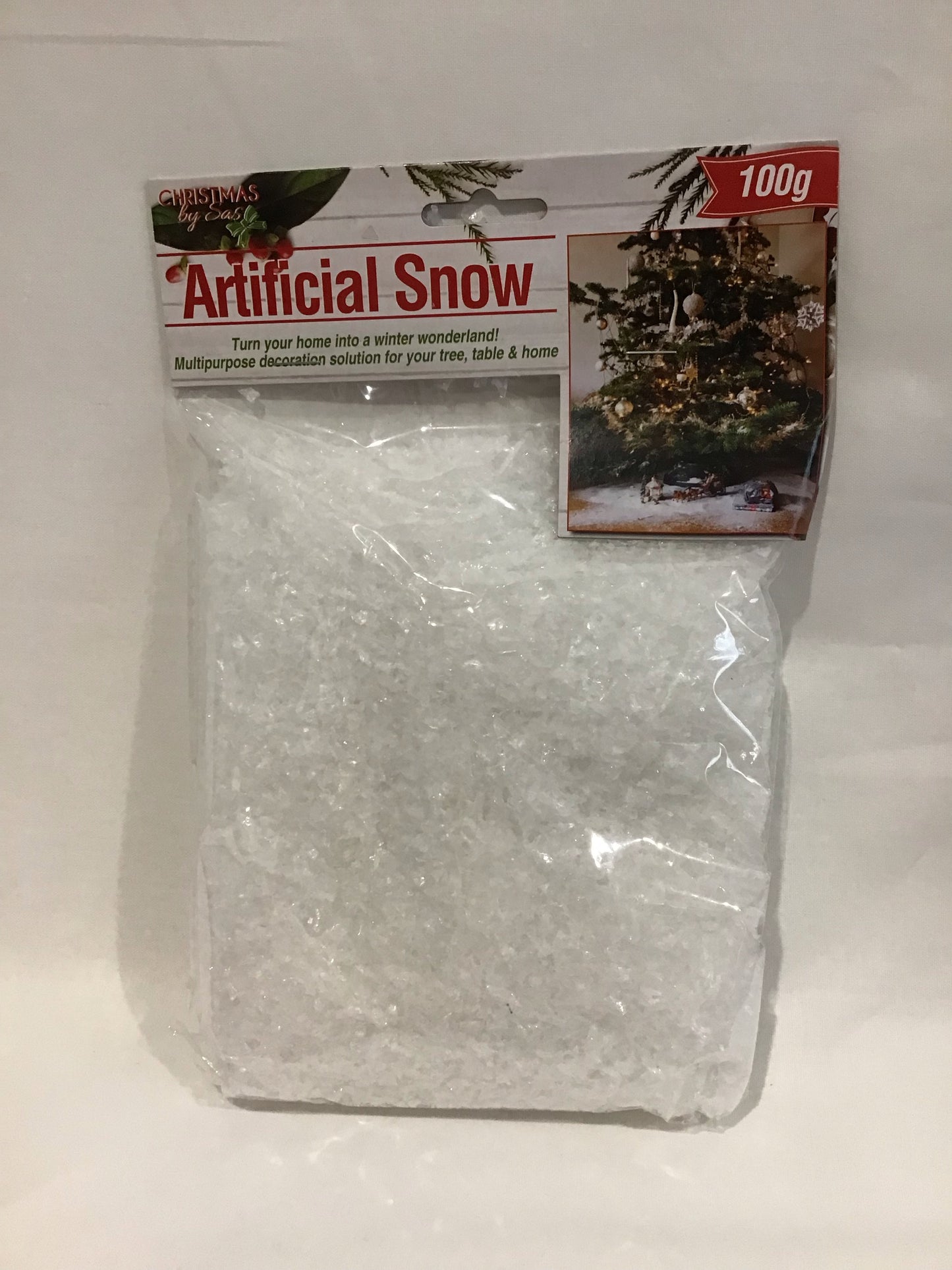 Christmas Glitter Artificial Snow - 100g