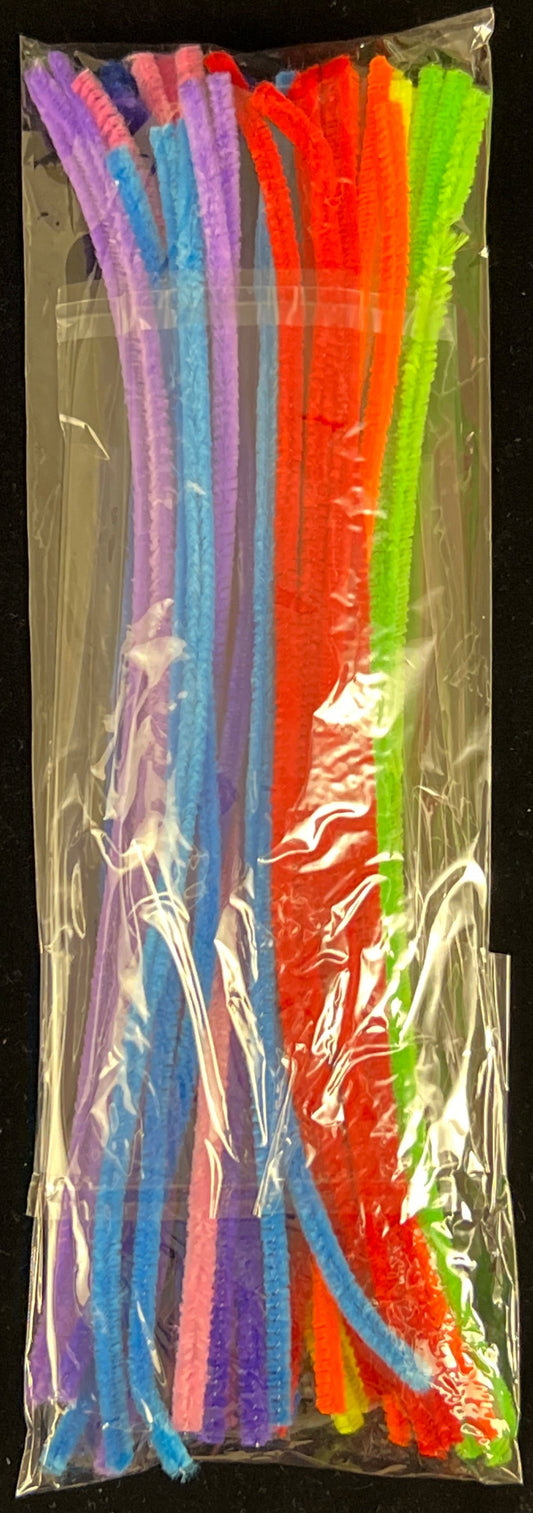 Pipe Cleaners - Ten Colour Mix #2 - 50 pk - 30cm