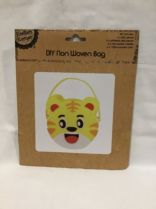 DIY Non Woven Bag - Tiger - Makes 1