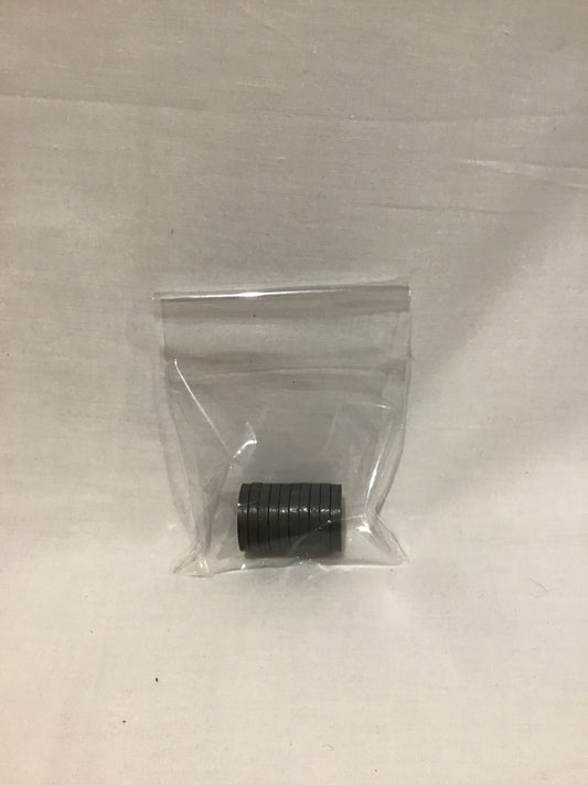 Round Magnets - Pack of 10 - 20mm Diameter - 3mm Depth