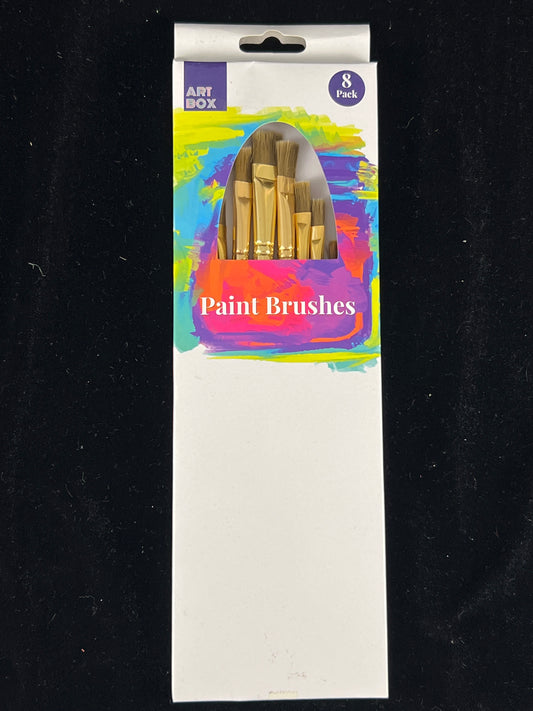 Paint Brushes Pack of 8