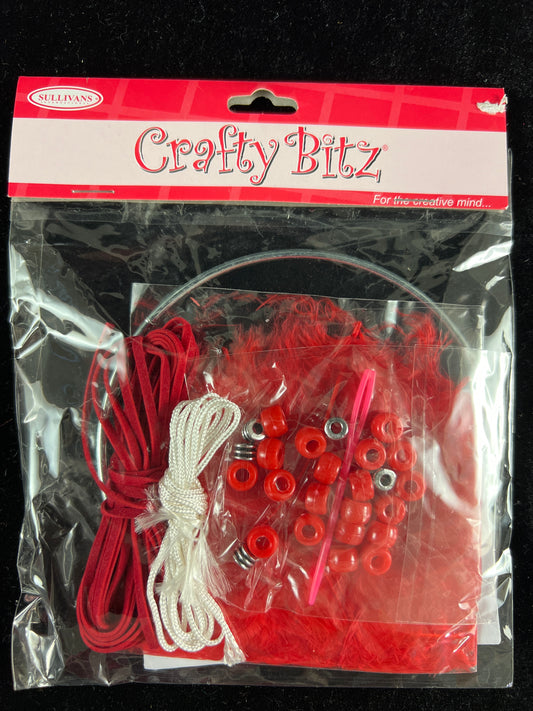 Dream Catcher Craft Kit - Red