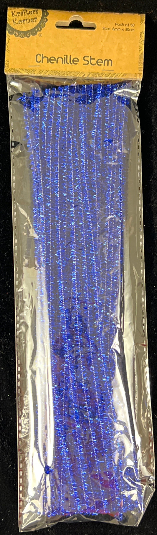 Metallic Pipe Cleaners - Purple - Pack of 50