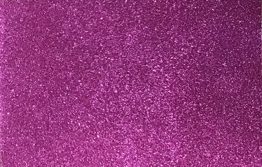 Craft Foam Glitter Pinkish Mauve - Size Approx 30 x 20cm - Thickness Approx 1.5mm