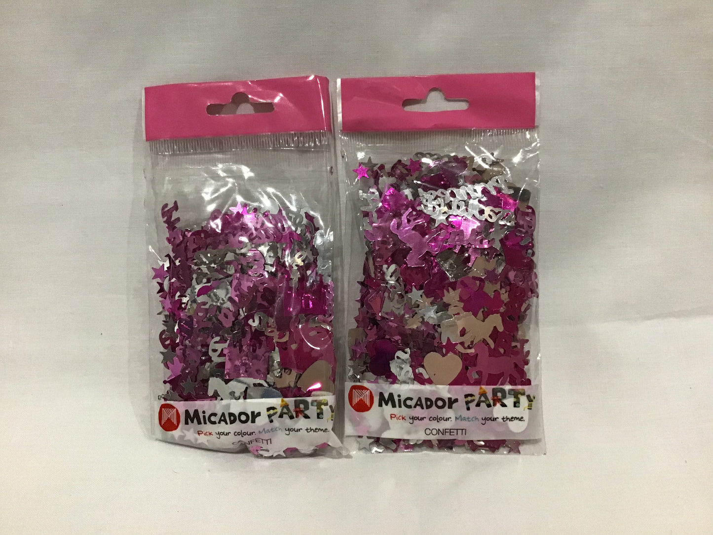 Party Confetti/Scatters - 2x Princess theme - 44g