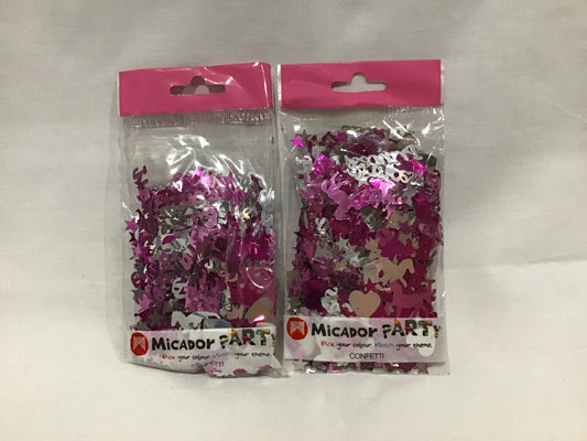 Party Confetti/Scatters - 2x Princess theme - 44g