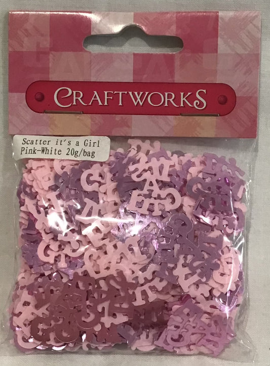 It’s a Girl Scatters - Pinks - 20g