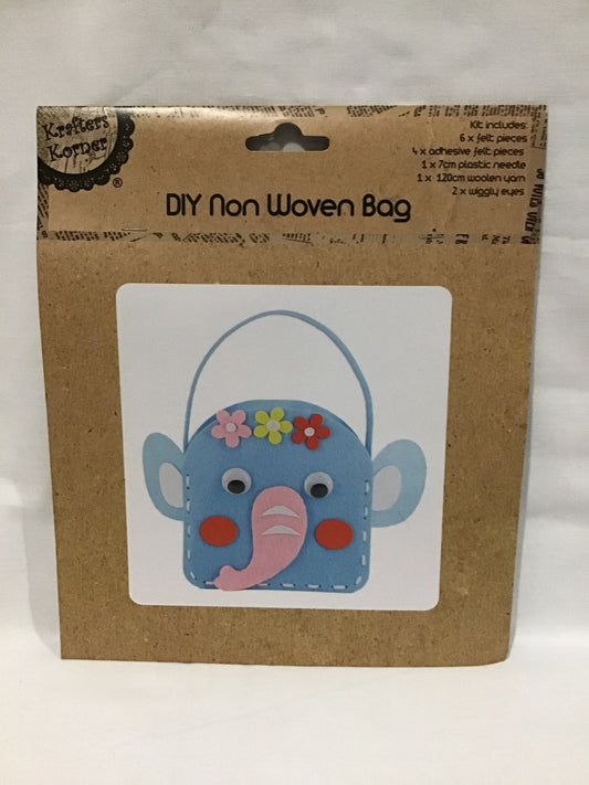 DIY Non Woven Bag - Elephant - Makes 1