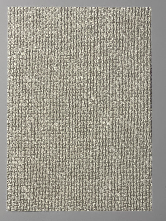Specialty Embossed Paper x 1 - A4 Weave Design - White
