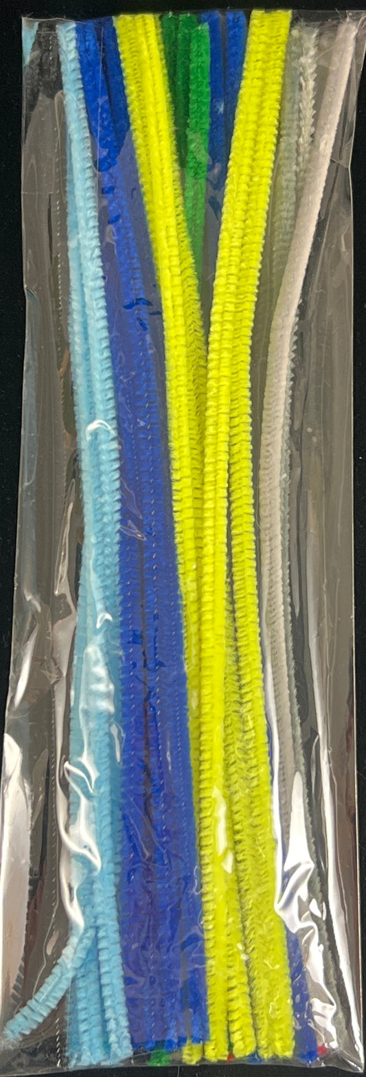 Pipe Cleaners- Pirate Theme Colours - Pack of 50