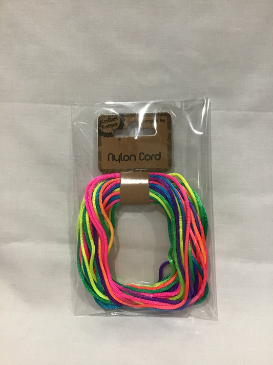 Nylon Cord - Brights - Fluro - 9m
