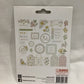 Printed Vellum Shapes - Design #2 - 34 pk