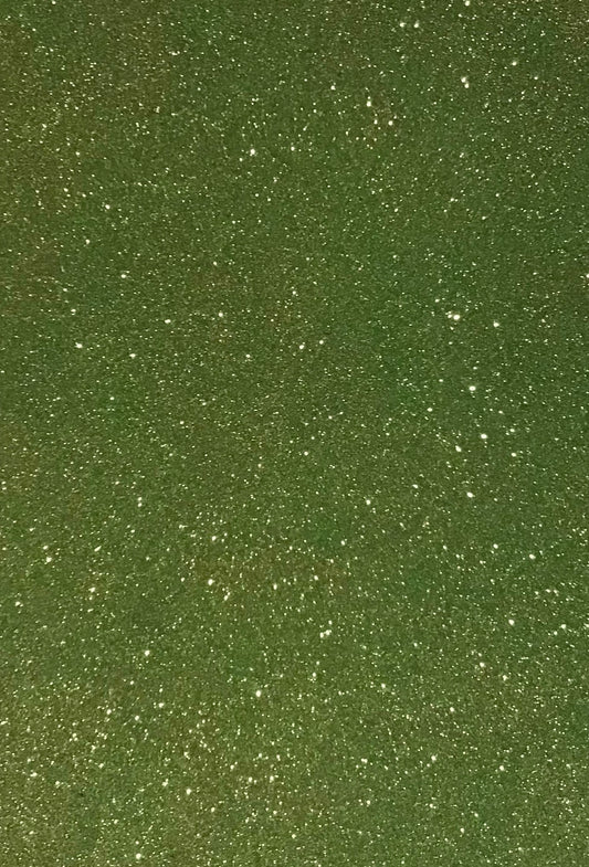 Craft Foam Glitter Light Green - Size Approx 30 x 20cm - Thickness Approx 1.5mm