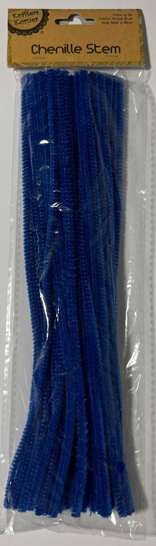 Pipe Cleaners - Royal Blue - Pack of 50
