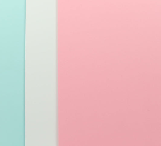 A5 Baby Colours - Pink/Blue/White Theme Cardstock 220gsm - 30 sheets