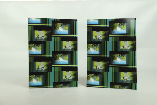 Wrapping Paper Sheets 2x Golf Theme 70cm x 50cm