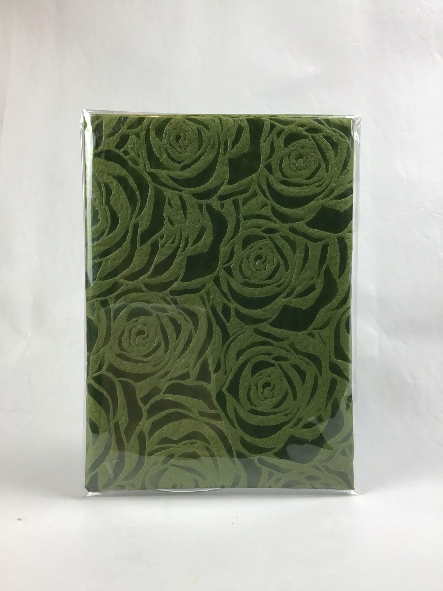 Non-woven Gift wrap - Moss Floral design - 80gsm - 70cm x 50cm - One Sheet